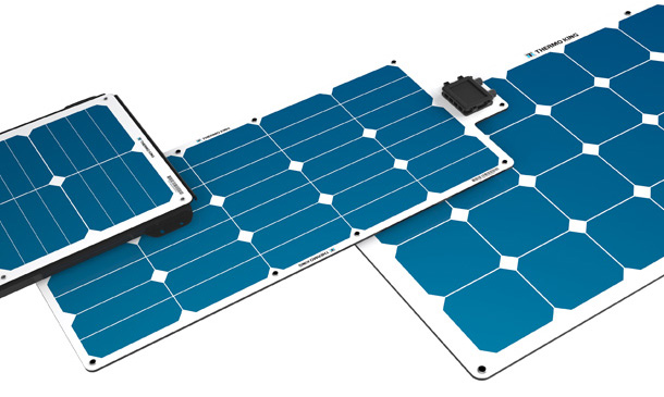 Photo of ThermoLite solar panels.