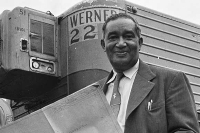 A história única de como a Thermo King inventou a refrigeração para transporte por causa de Fred Jones, um bando de galinhas e uma aposta de US$ 6 em um campo de golfe.